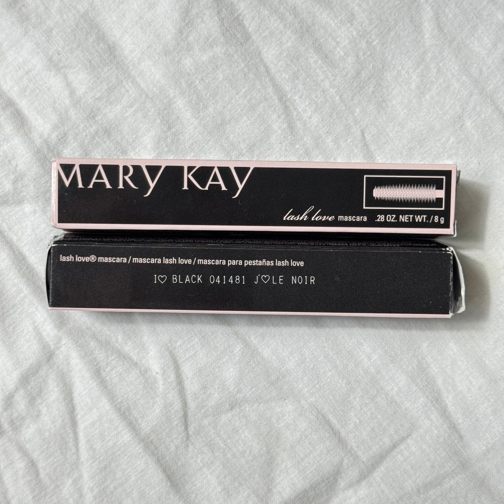 Mary Kay Lash Love Mascara Lot of 2 Women's OS I Black Makeup 041481